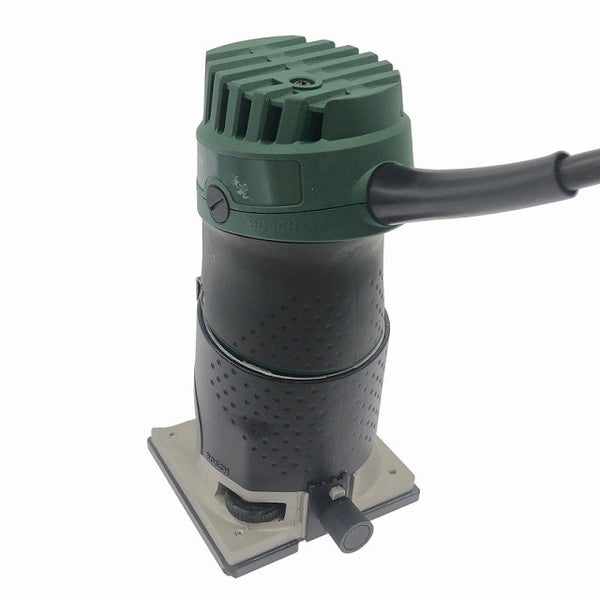 ☆比較的綺麗☆BOSCH ボッシュ 100V パワートリマー PMR500 ビット付 コード式 木材加工 トリミング ルーター 電動工具136055 - 5