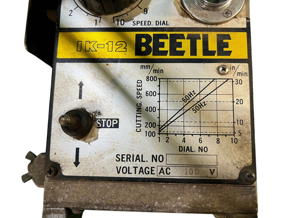 ☆中古品☆KOIKE 小池酸素 自動直線切断機 IK-12号ビートル BEETLE ポータブル自動ガス切断機 鋼材切断131677 - 10