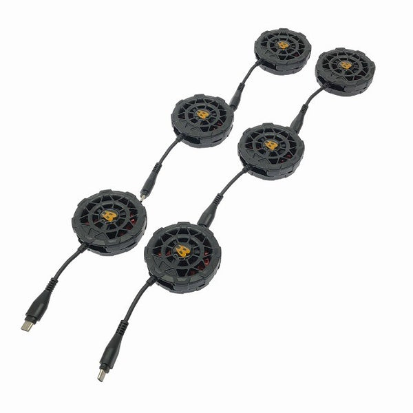 ☆未使用品2個セット☆ BURTLE バートル 氷冷ペルチェベスト IC101S Fサイズ/フリー アイスクラフト ファン バッテリー119241 - 2