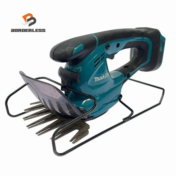 ☆中古品☆makita マキタ 14.4V 160mm 充電式芝生バリカン MUM166D 剪定129385 - 1
