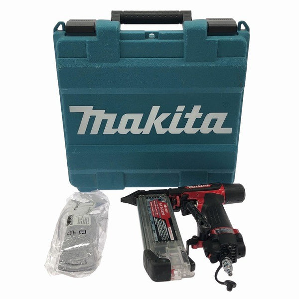 ☆中古品☆makita マキタ 55mm 高圧 仕上釘打機 AF552H 赤 フィニッシュネイラ 仕上釘打ち機 仕上げ釘打機 エア工具135881 - 3