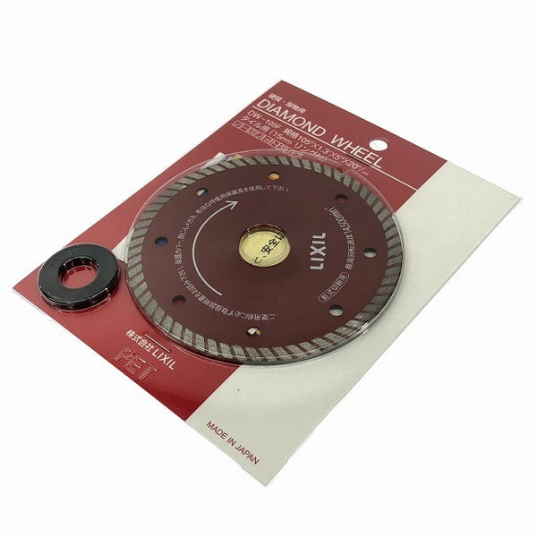 ☆未使用品10枚セット☆LIXIL リクシル ダイヤモンドホイール DW-105F 105mm タイル用 硬質/厚物用 ダイヤモンドカッター 研削 替刃 - 2