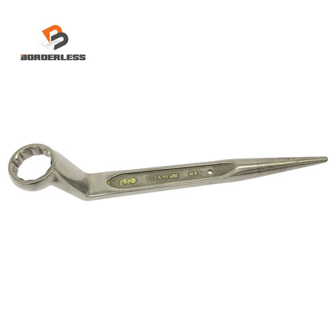 ☆中古品☆JIRO ジロー チタンメガネレンチ M20 H32 シノ付き 片口メガネレンチ118551