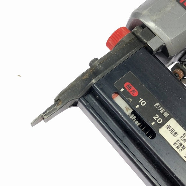 ☆中古品セット☆HITACHI 日立工機 常圧 ピン釘打機 NP35A RYOBI エア釘打機 RF-500 ゴーグル付 ピンタッカ エアーツール108335 - 7