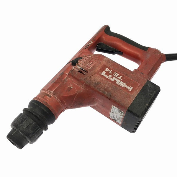 ☆中古品☆HILTI ヒルティ 100V ハンマードリル TE14 アングルチャック＋ケース付 コード式 ハンマドリル 穴あけ125491 - 4