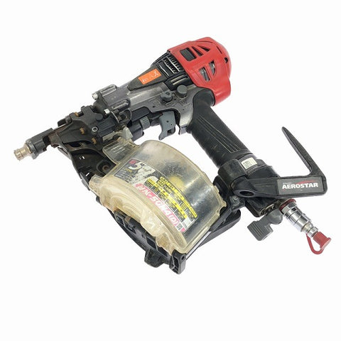 ☆中古品☆MAX マックス 50mm 高圧コイルネイラ HN-50N4(D) 本体のみ エアー/ロール 釘打機 /釘打ち機 エアツール 115953115953 - 0