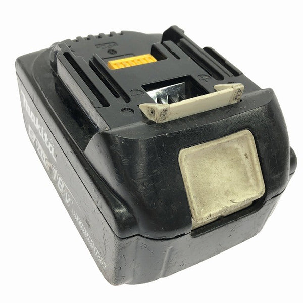 ☆中古品2点☆makita マキタ 18V 6.0Ah 純正 リチウムイオンバッテリー BL1860B 2個 残量表示付 急速充電対応 蓄電池 充電池137463 - 3