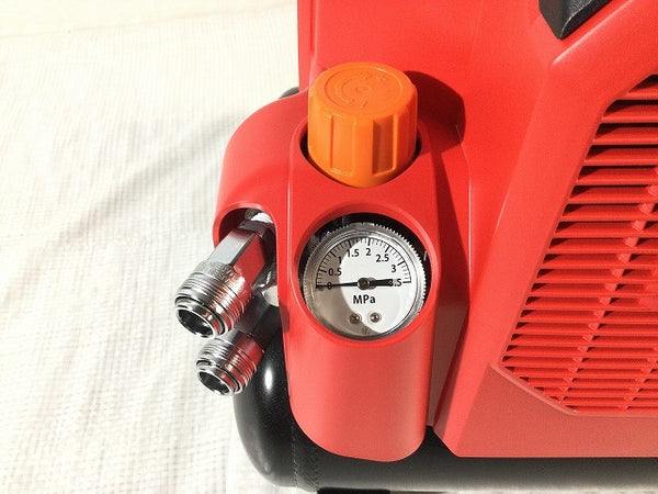 ☆未使用品☆MAX マックス 100V 8L 高圧/常圧 スーパーエアコンプレッサー AK-HL1301E エア工具 大工 エアーコンプレッサー123658 - 8