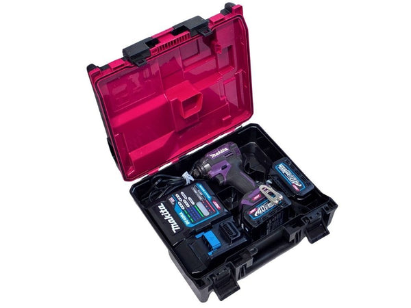 ☆中古品☆ makita マキタ 40Vmax 充電式インパクトドライバ TD002GDXAP バッテリ2個BL4025 充電器 DC40RA135646 - 2