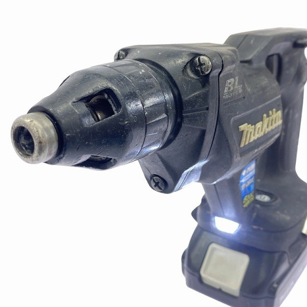 ☆中古品☆makita マキタ 18V 充電式スクリュードライバー FS600D バッテリ1個(18V 2.0Ah)充電器付 コードレス ボード用137113 - 6