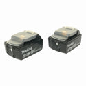 ☆未使用品 2個セット☆makita マキタ 18V 6.0Ah 純正リチウムイオンバッテリー BL1860B 急速 残量 蓄電 LITHIUM-ION 雪/飛行機 116103116103 - 4