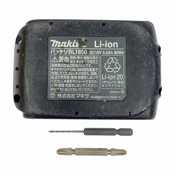 ☆中古品☆makita マキタ 18V インパクトドライバー TD170D ピンク 本体+バッテリー1個(18V5.0Ah) 締付け 電動工具 おまけ付♪130161 - 10