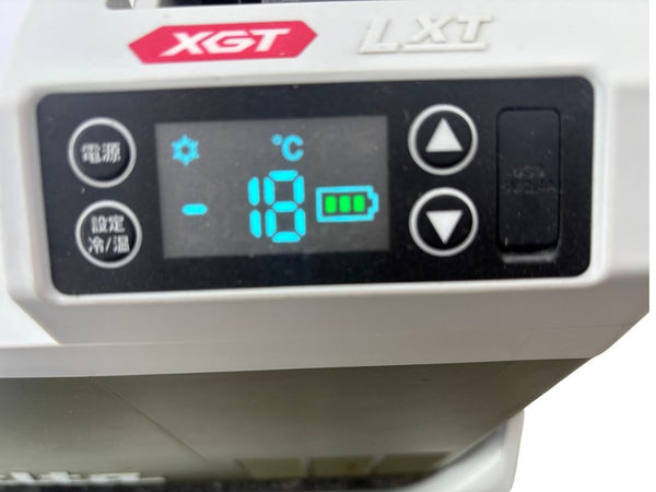 ☆比較的綺麗☆makita マキタ 18V/40Vmax 充電式保冷温庫 CW003GZO オリーブ ACアダプタ＋DCアダプタ付 アウトドア キャンプ127942 - 9