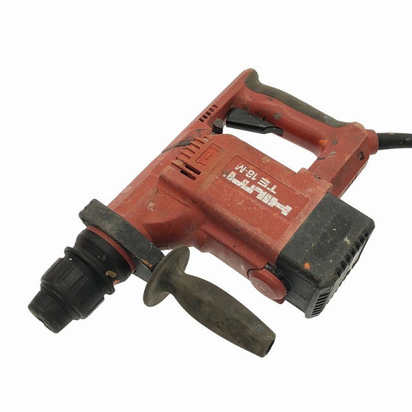 ☆中古品☆HILTI ヒルティ 100V ハンマードリル TE18-M キータイプチャック＋ケース付 SDSプラス コード式 ハンマドリル 穴あけ117396 - 4