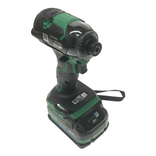 ☆未使用品☆HiKOKI ハイコーキ 36V コードレスインパクトドライバー WH36DC(2XPSZ) アグレッシブグリーン フルセット117465 - 5