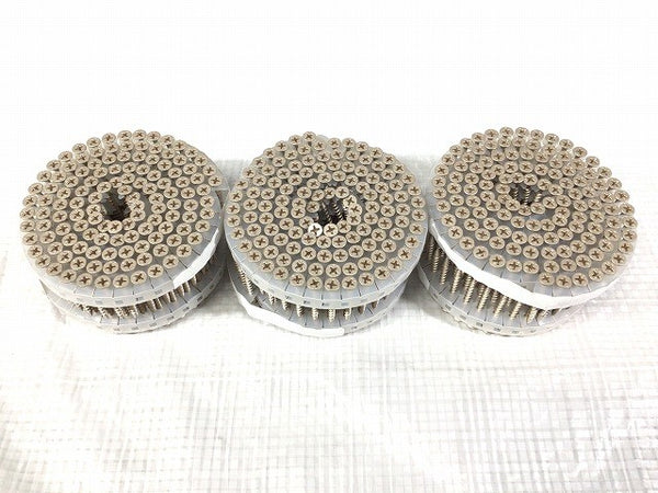 ☆未使用品5箱セット☆恩智製鋲 ロール連結カラーねじ(ノンクロム) SCN3941N ブロンズ 125本×16巻 2000本入×5ケース ロールビス - 7