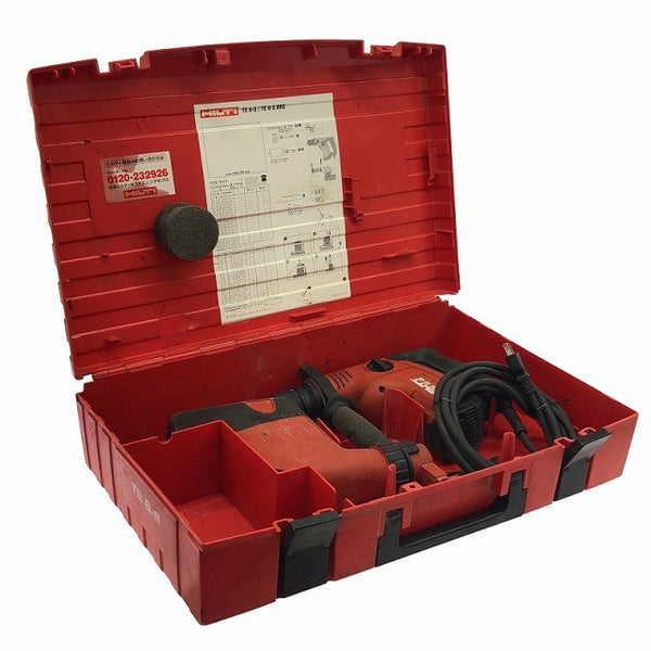 ☆中古品☆HILTI ヒルティ 100V ロータリーハンマドリル TE-6S 集塵システム ケース付 穴あけ コンクリート134907 - 2