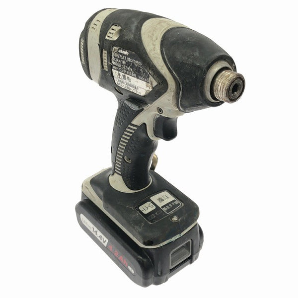 ☆中古品セット☆Panasonic パナソニック 14.4V/18 インパクトドライバ EZ751Aドリルドライバ EZ74A3 バッテリー2個(3.0Ah/4.2Ah)充電器+ケース136673 - 3