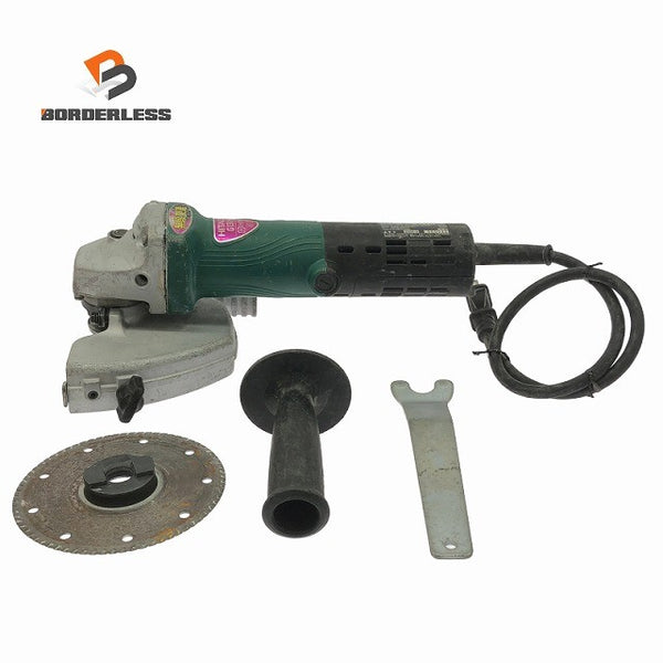 ☆中古品☆HITACHI 日立工機 100V 125mm 電子ディスクグラインダー G13VH 集じんカバー付 コード式 ディスクサンダー137407 - 1