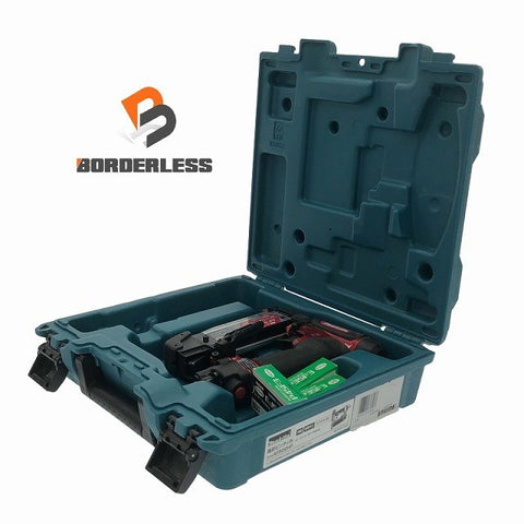 ☆比較的綺麗☆makita マキタ 50mm 高圧 ピンタッカー AF502HP 赤 ケース付 ピンネイラ エアピン釘打機 ピン釘打ち機 エア工具