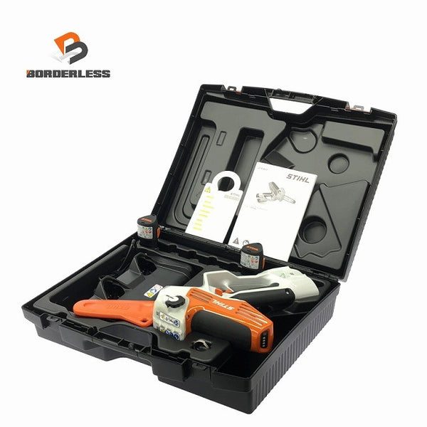 ☆未使用品☆STIHL スチール バッテリーガーデンカッター GTA40 バッテリー2個 充電器付き 電動工具 造園 せん定ハサミ134617 - 1