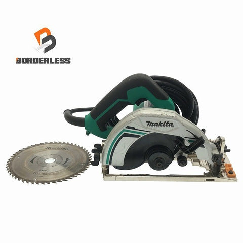 ☆比較的綺麗です☆makita マキタ 100V 165mm マルノコ M565 丸鋸 丸のこ 丸ノコ 木工 切断機 DIY 日曜大工