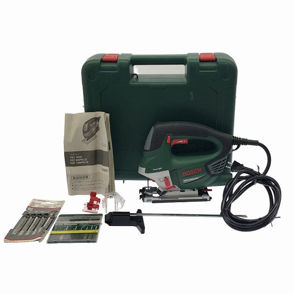 ☆比較的綺麗☆BOSCH ボッシュ 100V ジグソー PST1000PEL ケース付 コード式 電気のこぎり 電動ノコギリ 木工用 切断機136182 - 3