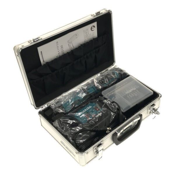 ☆未使用品☆makita マキタ 7.2V 充電式ペンドライバドリル DF012DSHX 青 バッテリ2個(1.5Ah) 充電器 ケース付 コードレス137184 - 2