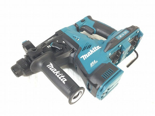 ☆極美品☆makita マキタ 18V×2＝36V 28mm 充電式ハンマドリル HR282DPG2 バッテリ2個(18V6.0Ah) 2口充電器 ケース付119072 - 2