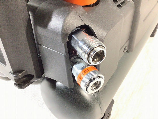 ☆未使用品☆ MAX マックス 100V 11L 高圧4口エアコンプレッサー AK-HH1310E/AK98476 黒/ブラック128876 - 7