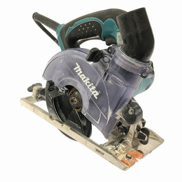 ☆中古品☆ makita マキタ 100V 125mm 防じん丸のこ KS5000FX 青/ブルー 本体のみ 木工用 切断機 防塵丸鋸/丸ノコ/丸のこ133521 - 5