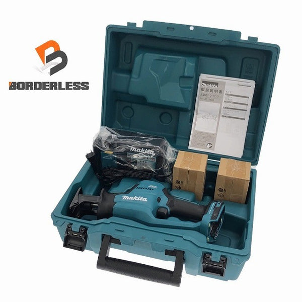 ☆未使用品☆makita マキタ 18V 充電式レシプロソー JR189DRGX バッテリー2個(6.0Ah) 充電器+ケース コードレス セーバソー118859 - 1