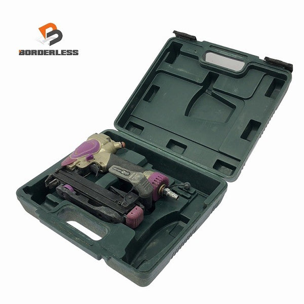 ☆中古品☆HITACHI 日立工機 25mm 常圧 タッカ N2510M ケース付 エアツール エア工具 大工道具122480 - 1