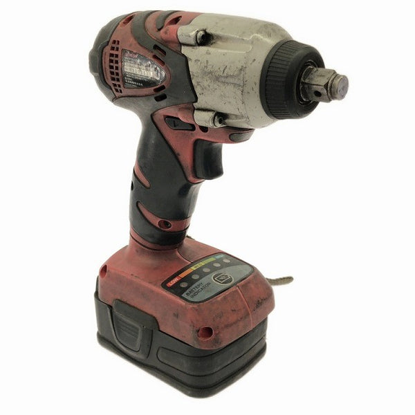 ☆中古品☆SHINANO 信濃 18V 12.7mm角 (1/2”) コードレスインパクトレンチ SI-165W バッテリー2個(18V 2.0Ah) 充電器 ケース付124769 - 5