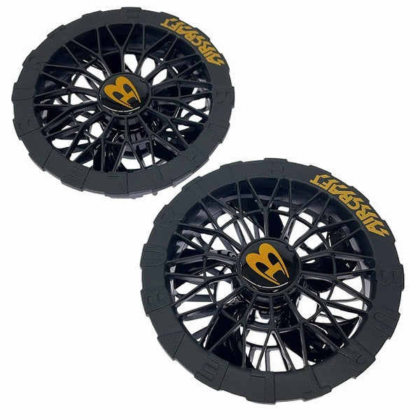 ☆未使用品セット☆BURTLE バートル 30V エアークラフト専用バッテリー AC10 黒 ファンユニット AC10-1 ブラック133761 - 4