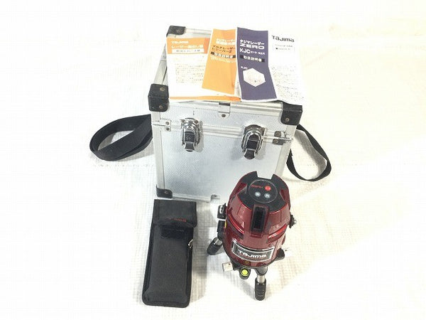 ☆中古品☆Tajima タジマ レーザー墨出し器 ZERO-KJC 受光機付き126668 - 3
