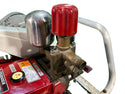 ☆中古品☆ハツタ 初田工業 200V モーターセット動噴 LP300DX-LK モータ(日立 2.2kW TFO-LK 4P) 本体(YS300DX) 高圧動力噴霧機131595 - 8