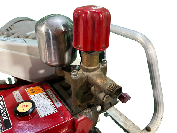 ☆中古品☆ハツタ 初田工業 200V モーターセット動噴 LP300DX-LK モータ(日立 2.2kW TFO-LK 4P) 本体(YS300DX) 高圧動力噴霧機131595 - 8