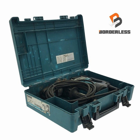 ☆中古品☆makita マキタ 100V 35mm ハンマドリル HR3530 ケース付 六角軸 ハンマードリル ハツリ機 はつり機 斫り機 - 0