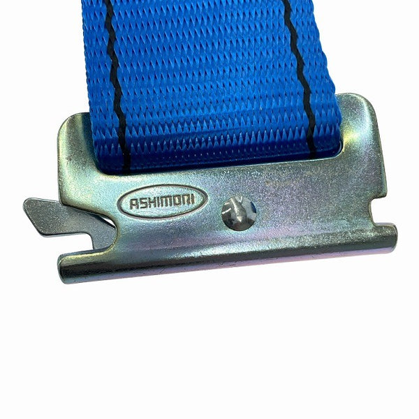 ☆未使用品3点☆日軽ラッシングベルト RWS30 E1-10-30-E1A×2/RB30-E1-10-30-E1-A×1 ベルト巾50mm ラチェットバックル型126710 - 6