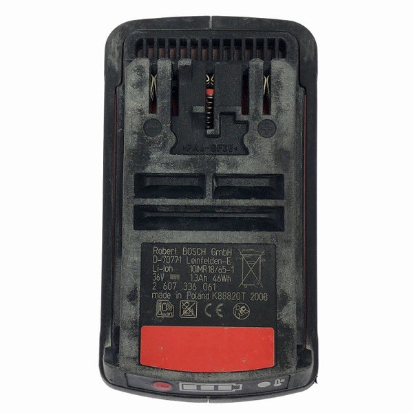 ☆比較的綺麗☆ BOSCH ボッシュ 36V 充電式ハンマドリル GBH36V-LIY 充電器 純正バッテリー2個付 ケース SDSプラス126328 - 9