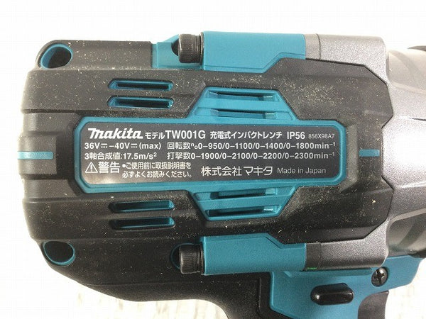 ☆未使用品☆makita マキタ 40Vmax 充電式インパクトレンチ TW001GZ 本体のみ コードレス バッテリー式128010 - 9