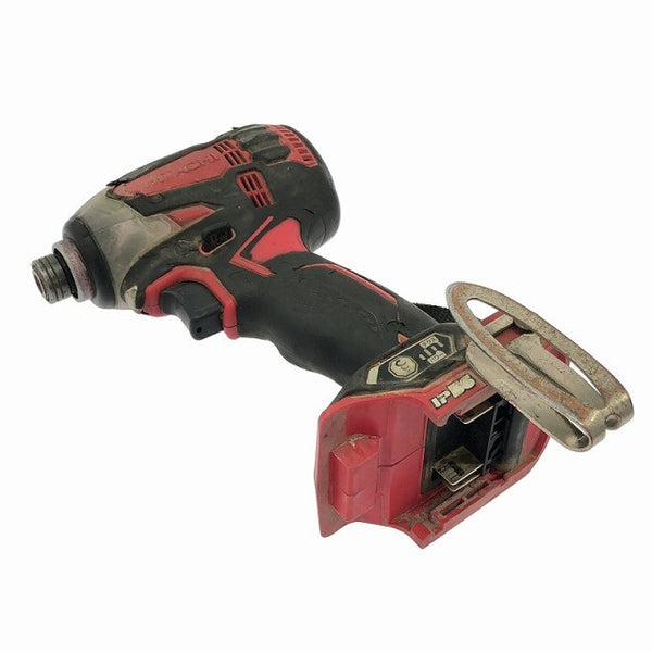 ☆中古品☆HITACHI 日立工機 18V コードレスインパクトドライバー WH18DDL2 赤/レッド 本体のみ 充電式 バッテリー式 115956115956 - 2