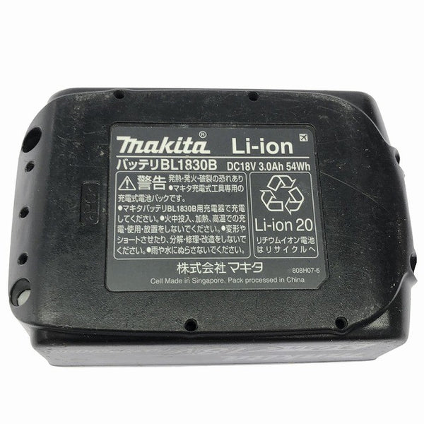 ☆中古美品☆makita マキタ 18V 6.0Ah 純正 リチウムイオンバッテリー BL1860B 残量表示付 リチウムイオン電池 蓄電池 充電池134641 - 10