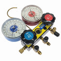 ☆中古品☆TASCO タスコ サイトグラス・高精度ゲージ付ゲージマニホールド TA120A-1 TA140B TA141B - 4