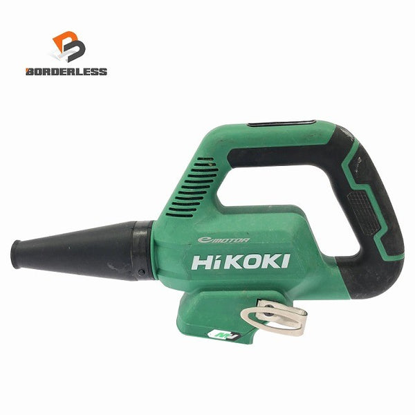 ☆中古品☆HIKOKI ハイコーキ 36V コードレスブロワー RB36DB  本体のみ 充電式 バッテリー式 送風機 ブロアー 清掃 掃除132136 - 1