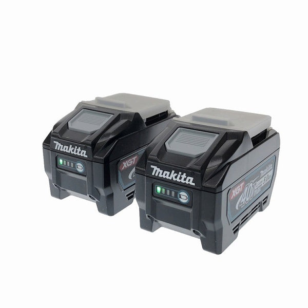 ☆未使用2個セット☆ makita マキタ 40Vmax 5.0Ah 純正リチウムイオンバッテリー BL4050F LITHIUM-ION 急速 残量表示 電池 蓄電117572 - 2