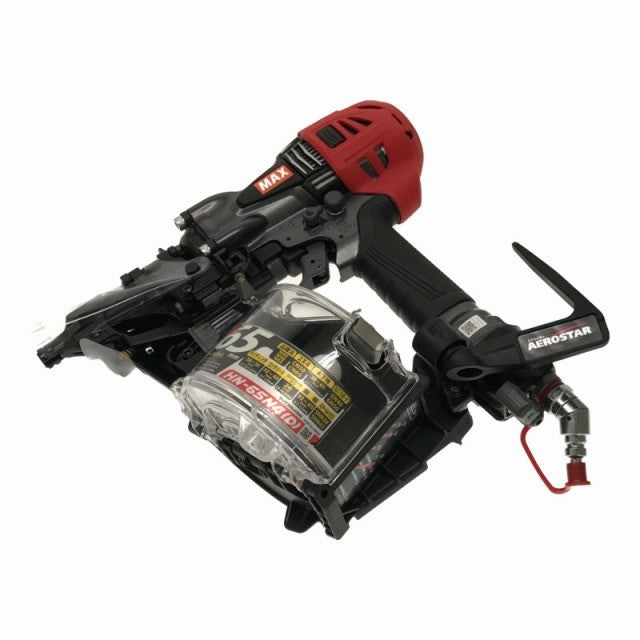 ☆未使用品☆ MAX マックス 65mm 高圧釘打機スーパーコイル/ネイラ HN-65N4(D)-G クールグレー エアロスター 釘/クギ130048 ☆未使用品☆ MAX マックス 65mm 高圧釘打機スーパーコイル/ネイラ HN
