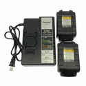 ☆中古品☆Panasonic パナソニック 18V 充電インパクトレンチ EZ7551LR2S-H バッテリ2個(3.3Ah)充電器付 コードレス129056 - 9