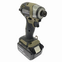 ☆極美品☆makita マキタ 18V 充電式インパクトドライバ TD173DRGXO オリーブ バッテリー2個(18V 6.0Ah)充電器 ケース付135037 - 5